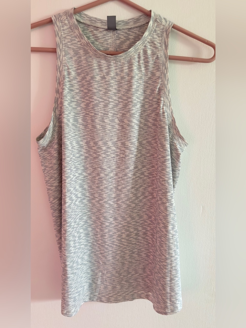 Joe Fresh light Gray Patterned Women's Tank Top